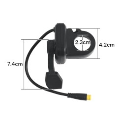 Gatillo acelerador de pulgar para iScooter iX3, iX4 / Urban Glide E-CROSS ONE Pro 2 o similar  - 4 Compatible con iScooter iX3, 