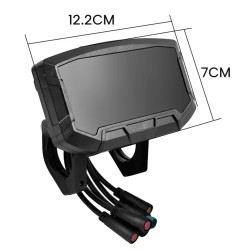 copy of Wyświetlacz ekran do hulajnogi iScooter iX3 Kamikaze K1 K1 Plus ZWHEEL ZWOLF, część zamienna  - 1 
Wyświetlacz ekran jak