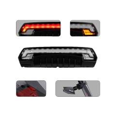 Проблискове світло з індикатором напрямку для скутерів та велосипедів Wan - 2  