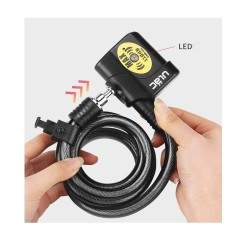 Padlocks with high sensitivity alarm - noise power greater than 100 decibels. Key, remote or mobile app Wan - 3 
Protect your ve