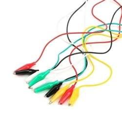 Alligaattoriliittimet (yksi yksikkö)  - 2  