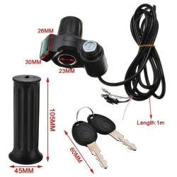 Acceleratore con chiave e multimetro  - 1  