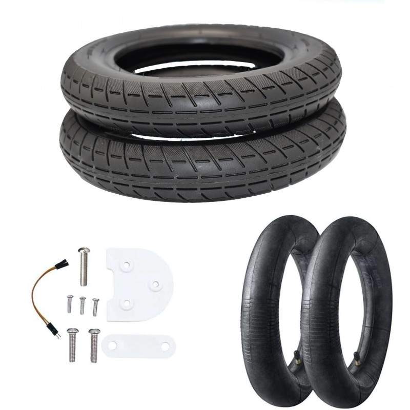 Kits de roues de marque Emove 10 pouces pour Xiaomi PRO Noir - Rouge - Blanc  - 1  