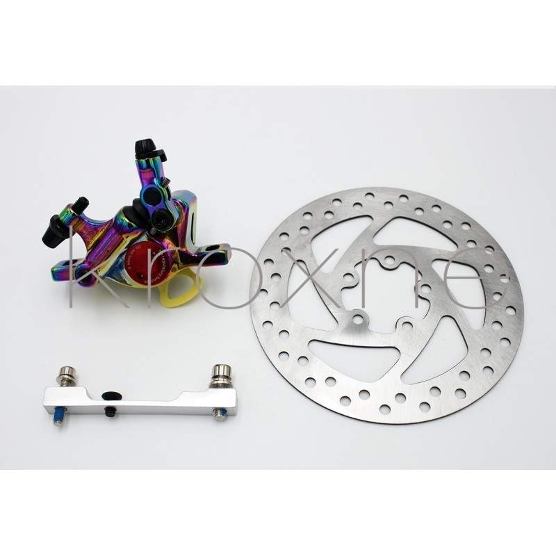 Komplet bremsesæt med krom xTech caliper til Xiaomi M365, 1S, Essential, Pro2 eller M365 Pro ZOOM xTech - 2 Chrome Zoom Xtech HB