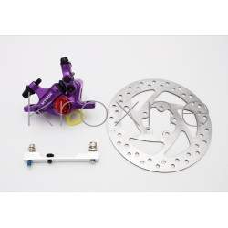 Pilnas purpurinis „xTech“ stabdžių rinkinys, skirtas „Xiaomi M365“, 1S, „Essential“, „Pro2“ arba „M365 Pro“. ZOOM xTech - 4 
Rau