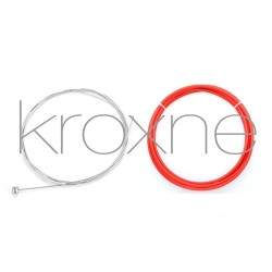 Extended brake cable for rear suspension (internal cable 2.1m / external sleeve 2.5m)  - 9 Brake cable plus cover pack - extende