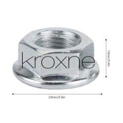 Porca e arruela de retenção para o motor da scooter elétrica Xiaomi, Ninebot ou similar Xiaomi - 8 Especificação:Tipo de item: P