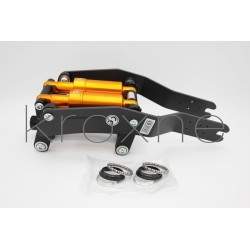 Monorim DM - dvojitý tlmič - predné zavesenie pre elektrické skútre Xiaomi Monorim - 15 

Zahrnuté v balení:
- Odpruženie Monori