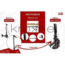 Щогла Monorim mPole V3.0 - покращена та посилена система складання з вбудованим замком Monorim - 4 Покращена та посилена система