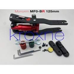 MF0 monorim framhjulsupphängning för Segway F20 F25E F30E F40E elektrisk skoter Monorim - 7 Installera MF0 monorim stötdämpare p