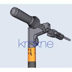 Sharkset extender for the mast compatible with Ninebot Max Sharkset - 2 Augmentez la hauteur du guidon avec cette rallonge de 6 