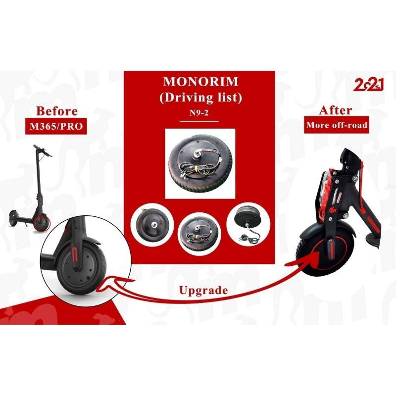 48v 500w IP67 motor z visokim navorom za Xiaomi M365, 1s, Pro2 in M365 PRO Monorim - 1 48v 500w IP67 motor z visokim navorom za 