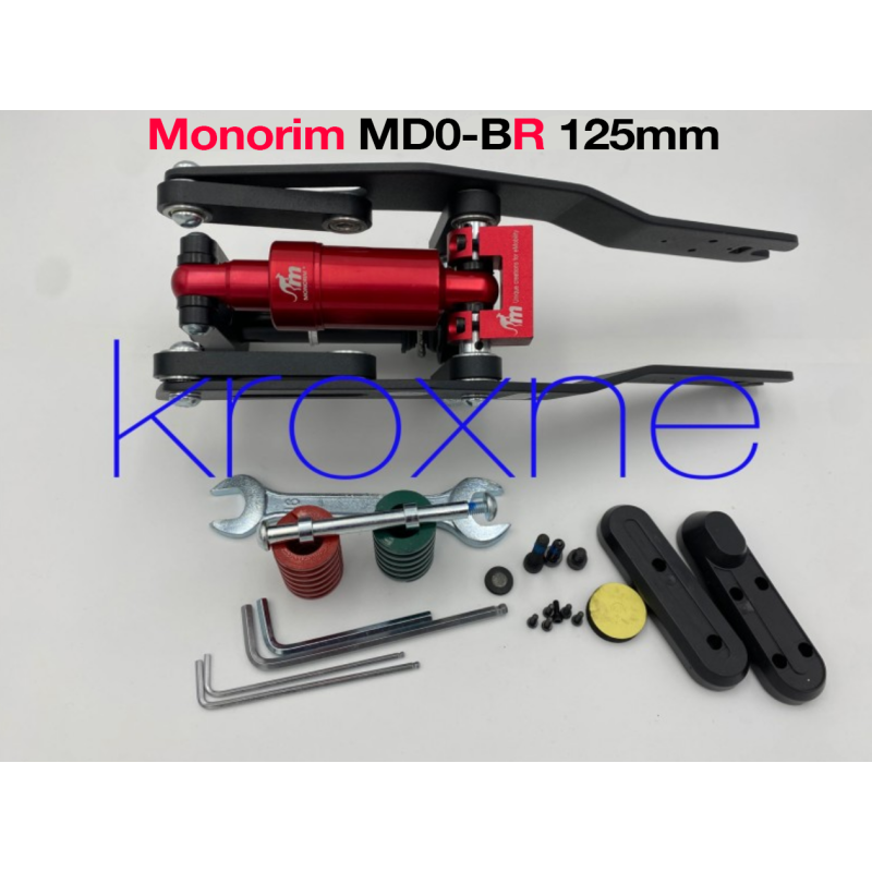 Predné odpruženie Monorim MD0 pre elektrický skúter Segway D18E, D28E, D38E alebo podobné Monorim - 1 Nainštalujte tlmiče Monori