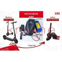 Monorim MBP 36v 10,4ah väline aku Xiaomi m365/pro seeriale ja Segway maxg30D/LE/LP/LD kõikidele mudelitele. Monorim - 1 Monorim 