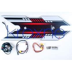 Monorim deck ALD WDL / base per scooter elettrici con luci led e indicatori di direzione sinistra/destra Monorim - 1 Base con lu