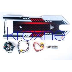 Monorim deck ALD WDL / osnova za električne skuterje z led lučmi in levim/desnim smernikom Monorim - 8 Podstavek z led lučmi in 