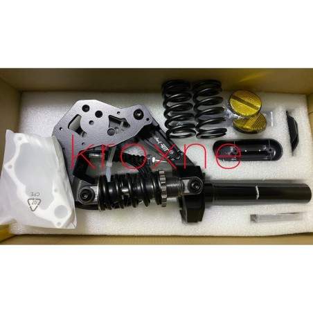 Sharkset esivedrustus Ninebot Max G30, G30D, G30P ja G30LP jaoks Sharkset - 11 Sharkset esivedrustus kahe amortisaatoriga Ninebo