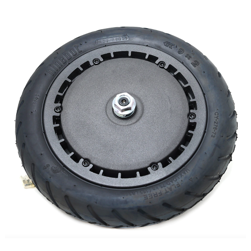 350w motor with rim and improved cooling system - 9 inch tire Segway - Ninebot - 1 Install the new original 350w motor made by N