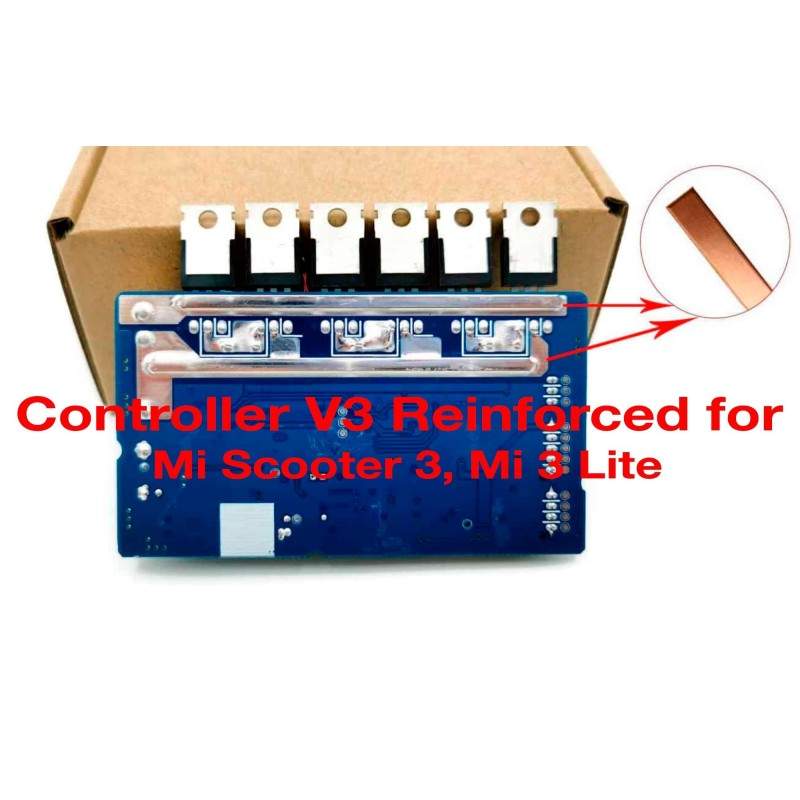 V3 reinforced controller for electric scooter Xiaomi M365, 1S, Essential, Pro, Pro 2, Mi 3 Scooter, Mi 3 Lite or similar KROXNE 