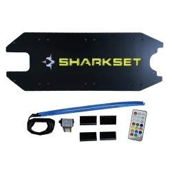 Dragon Deck LED SHARKSET Cover Kit para NINEBOT MAX G30 todos os modelos ou similares Sharkset - 6 Dragon Deck LED SHARKSET Cove