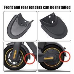 Electric Scooter Front Rear Fender Mud Retainer and Extender Kit for Electric Scooter  - 3 Electric Scooter Front Rear Fender Mu
