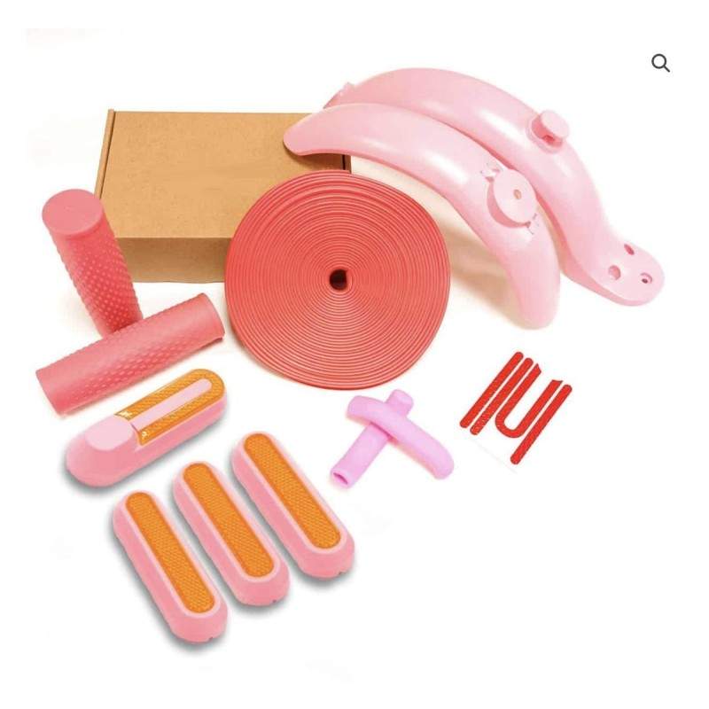 Beklædningssæt med tilpasset farve - skærme plus ekstraudstyr - standard og stort baglygtedesign.  - 1 Beklædningssæt med tilpas