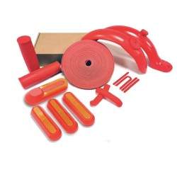 Kuipset met aangepaste kleur - spatborden plus extra's - standaard en groot achterlichtontwerp.  - 2 Kuipset met aangepaste kleu