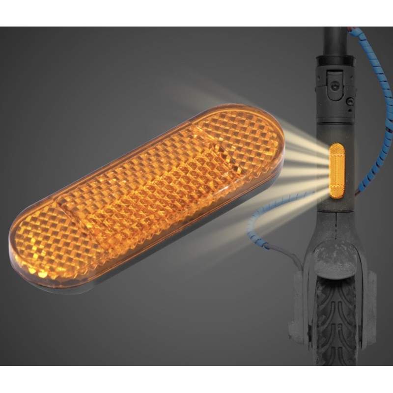Przednia plastikowa odblaskowa osłona z tworzywa sztucznego do hulajnogi Xiaomi 1S, Pro 2, Mi Scooter 3 Xiaomi - 1 Przednia plas