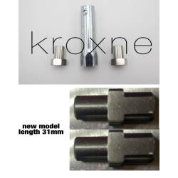 Extended nuts and extended bolts to install the motor with disc brake on the MR1 or DMR1 rear suspension Monorim - 2 
Installs t