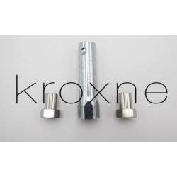 Extended nuts and extended bolts to install the motor with disc brake on the MR1 or DMR1 rear suspension Monorim - 3 
Installs t