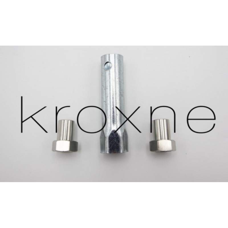 Kiterjesztett anyák és csavarok a motor tárcsafékes felszereléséhez az MR1 vagy DMR1 hátsó felfüggesztésre Monorim - 3 
Felszere