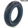 Drox 10 x 2,125 Pulged Solid Tire (Very Light Sound Wheel)  - 7 
Install 10 Pulged solid tires - don't click anymore.
If you pre