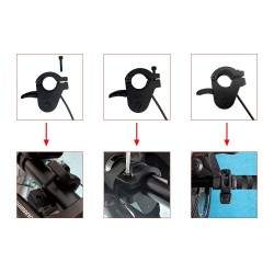 Universal trigger throttles for custom or custom handlebars  - 15 
Choose a custom handlebar trigger throttle.
When you upgrade 