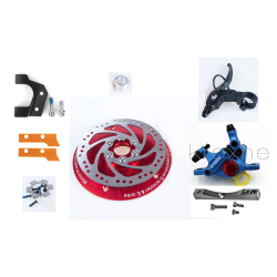 Monorim MD-MXR1 Pro rear disc brake kit for 350w/500w motor on Ninebot Max G30 scooter or similar Monorim - 3 
Install rear disc