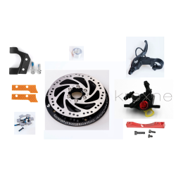 Monorim MD-MXR1 Pro rear disc brake kit for 350w/500w motor on Ninebot Max G30 scooter or similar Monorim - 8 
Install rear disc