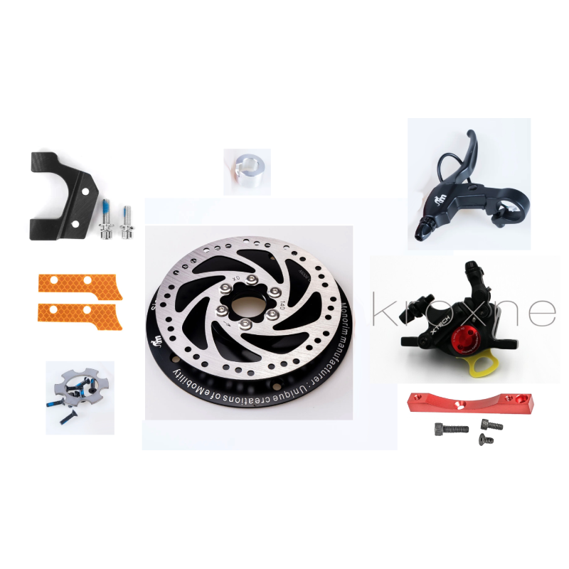 Monorim MD-MXR1 Pro rear disc brake kit for 350w/500w motor on Ninebot Max G30 scooter or similar Monorim - 8 
Install rear disc