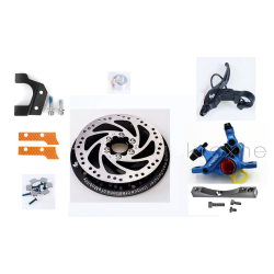 Monorim MD-MXR1 Pro rear disc brake kit for 350w/500w motor on Ninebot Max G30 scooter or similar Monorim - 11 
Install rear dis