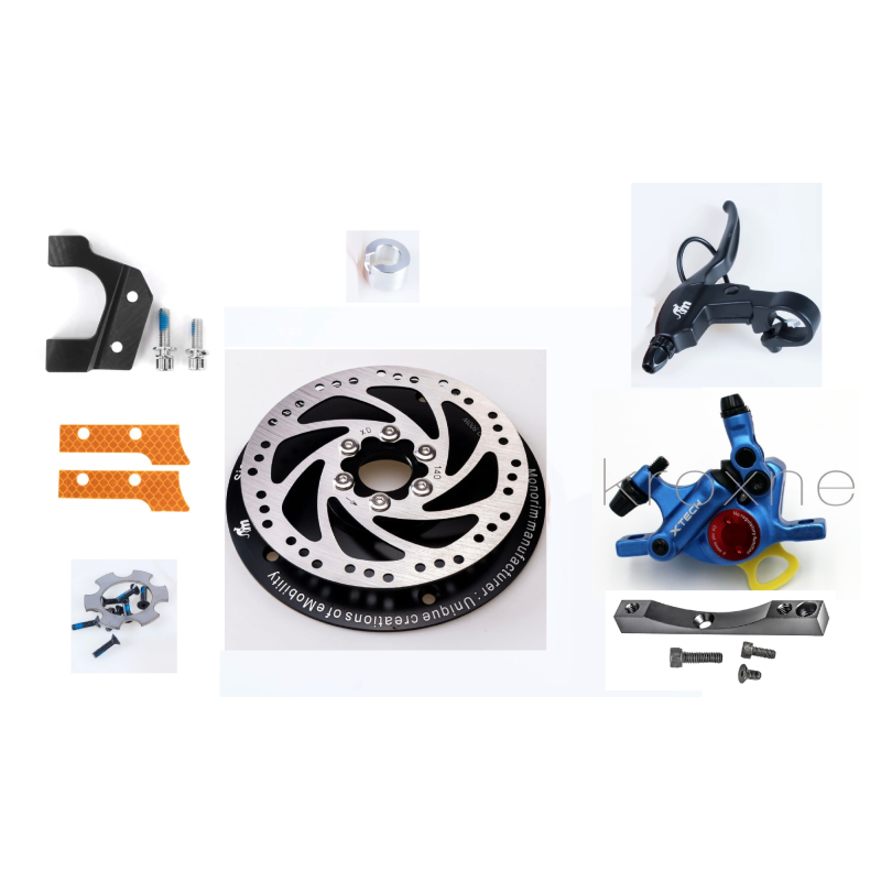 Monorim MD-MXR1 Pro rear disc brake kit for 350w/500w motor on Ninebot Max G30 scooter or similar Monorim - 11 
Install rear dis