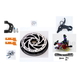 Monorim MD-MXR1 Pro rear disc brake kit for 350w/500w motor on Ninebot Max G30 scooter or similar Monorim - 14 
Install rear dis