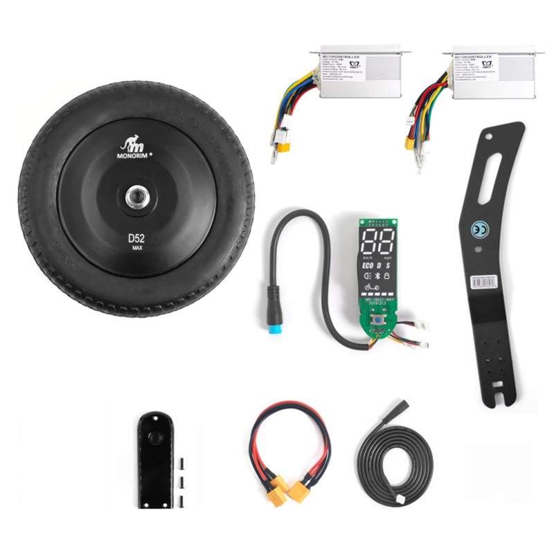 Monorim Dual52 Max (zawiera silnik o mocy 500 W) Monorim - 1 
Zawiera silnik o nominalnej mocy 500 W, dodając tę ​​moc do silnik