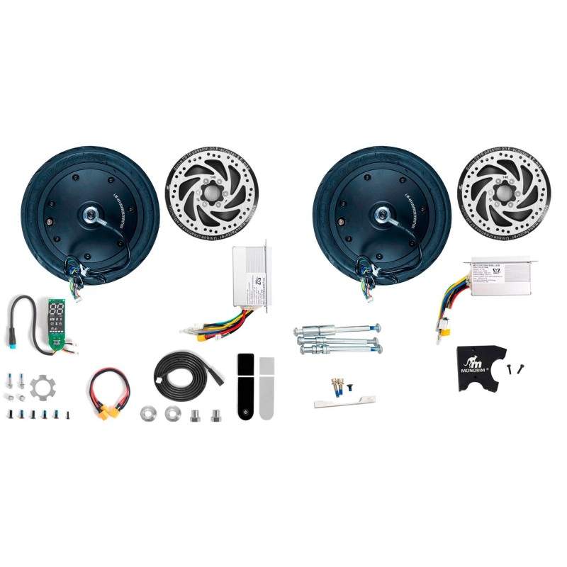 Monorim Dual52 Pro Ultra Air (include due motori Air da 500w) Monorim - 3 
Include una batteria da 14400 mAh con 60 Ah BMS
Caric