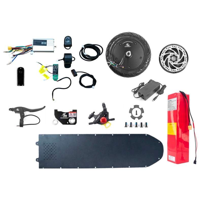 Moteur Monorim 500W Pour Scooter Segway Ninebot Max G30 – Kit Avec Pneu 10 Pouces, 48V, Couple élevé | Amélioration Performance Scooter électrique