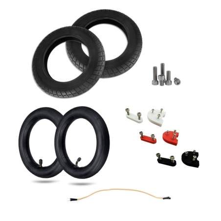 Plíres kit enischyména elastiká Xuan Cheng 10 intsón gia Xiaomi M365, Pro2, 1S kai M365 Pro Xuan Cheng - 4 Σετ δύο ελαστικών ενι