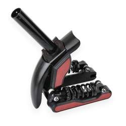 Dvoynaya perednyaya podveska dlya elektrosamokatov Xiaomi Pro4, Mi3, Pro2, Essential, 1S ili analogichnykh. KROXNE - 10 Dvoynaya