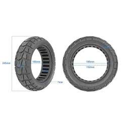 Solid tire, solid rubber 10x2.75-6.5 -- 70-65-6.5 -- 10x2.70-6.5  - 8 Solid tire, solid rubber 10x2.75-6.5 -- 70-65-6.5 -- 10x2.