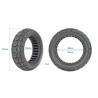 Solid tire, solid rubber 10x2.75-6.5 -- 70-65-6.5 -- 10x2.70-6.5  - 8 Solid tire, solid rubber 10x2.75-6.5 -- 70-65-6.5 -- 10x2.