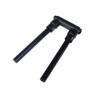 90 degree foldable aluminum handlebar  - 13 90 degree foldable aluminum handlebar
Easy fold handlebar to a 90 degree angle
Insta
