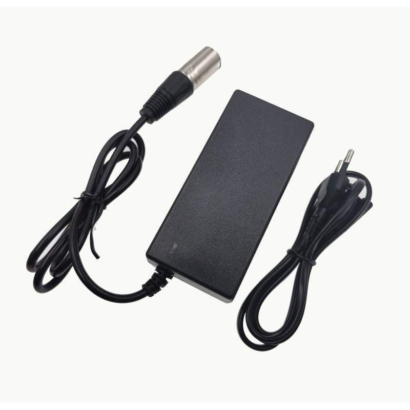 Lader voor elektrische step of fiets 54,6V 2A, 3A, 4A en 5A - 48V - XLR-connector  - 1 Geschikt voor elektrische steps en fietse