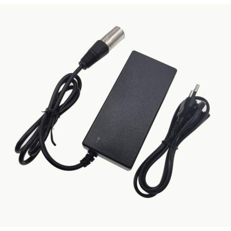 Lader voor elektrische step of fiets 54,6V 2A, 3A, 4A en 5A - 48V - XLR-connector  - 1 Geschikt voor elektrische steps en fietse
