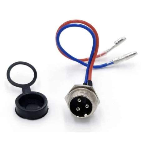 Latausportti GX16-liittimeen skootterille, polkupyörälle tai sähköautolle  - 1 Latausportti GX16-liittimeen skootterille, polkup